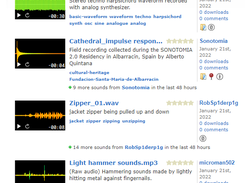 Freesound Screenshot 1