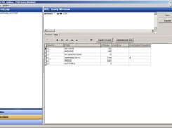 Procedure and sql query window