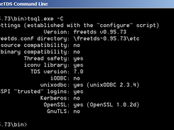 FreeTDS Version Info