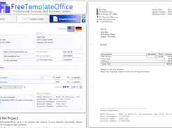 Online invoice creator