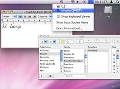 tengwarQWERTY keyboard layout on Mac OS X