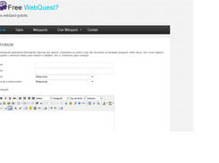 Criador de webQuest