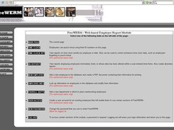 FreeWERM's main page