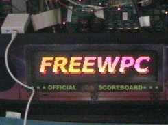 FreeWPC running on World Cup Soccer '94