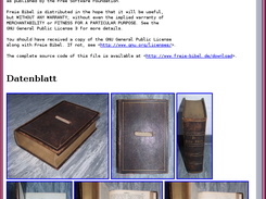 Digitalization of Bible texts that are in Public Domain.