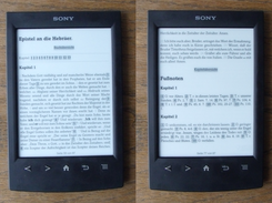 Reproduction of Bible texts as E-Book (EPUB2, EPUB3).
