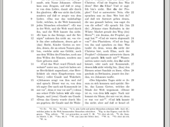 Reproduction of Bible texts as PDF for print in various layouts.