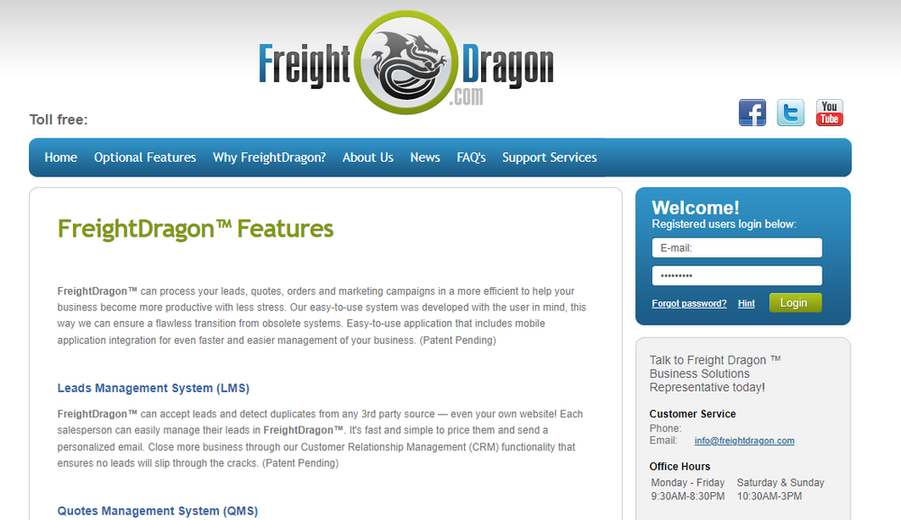 FreightDragon Screenshot 1