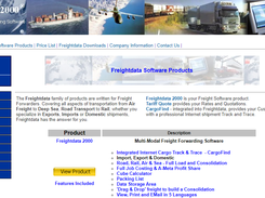 Freightdata 2000 Screenshot 1