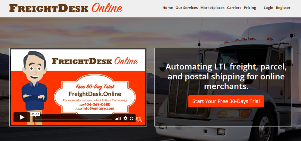 FreightDesk Online Screenshot 1