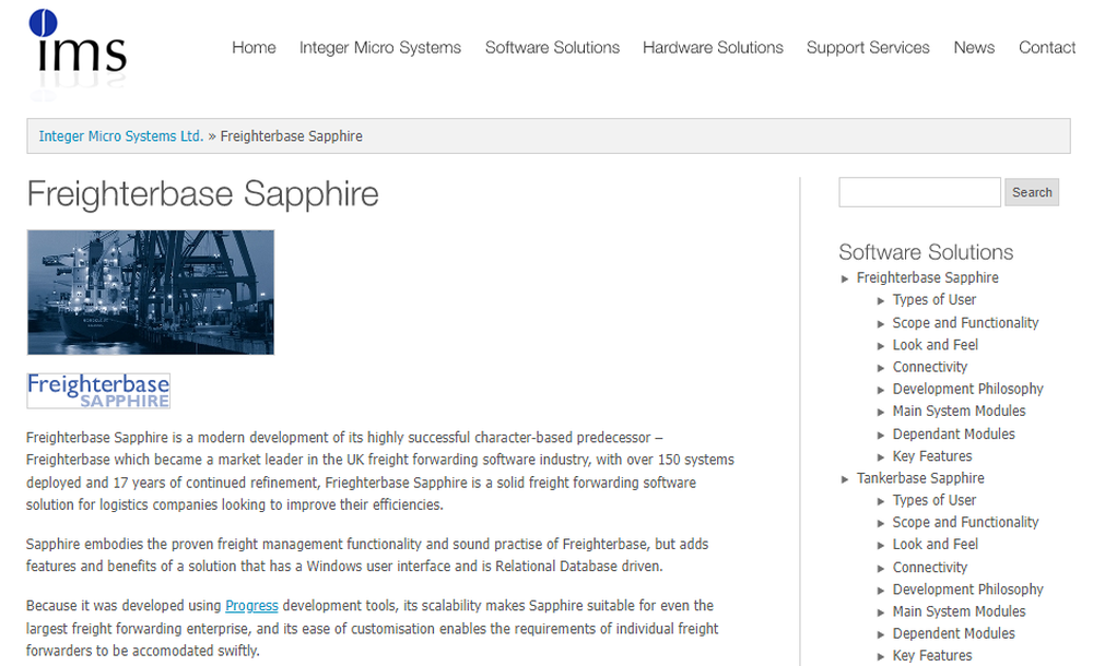 Freighterbase Sapphire Screenshot 1