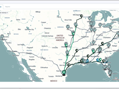 In Transit loads - Map View