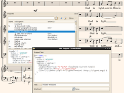 Snippet manager and editor