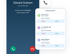 Enable agents to manage pressing conversations on the go with the Freshcaller mobile app for Android and iOS. Your agents don’t have to be tied down to their desks anymore.