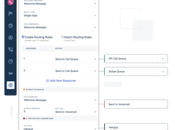 Connect your phone system with your existing CRM and Helpdesk to leverage the existing data and create custom routing rules. Route callers directly to agents based on inputs from your connected apps.