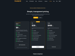 Pricing Page