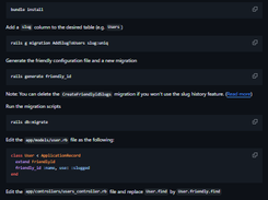 FriendlyId Screenshot 1