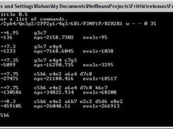 Frittle command line interface