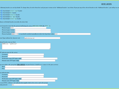 Fronsetia - set the HTTP parameters of the request