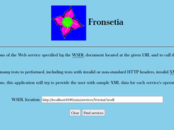 Fronsetia - start page