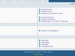 Startup page