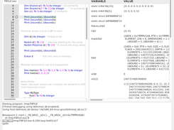 FrontEnd GDB for freebasic  Screenshot 1