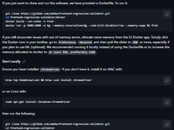 Frontend Regression Validator (FRED) Screenshot 1