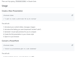 Frontend Slides Screenshot 1
