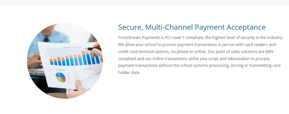 FrontStream Payments Screenshot 1
