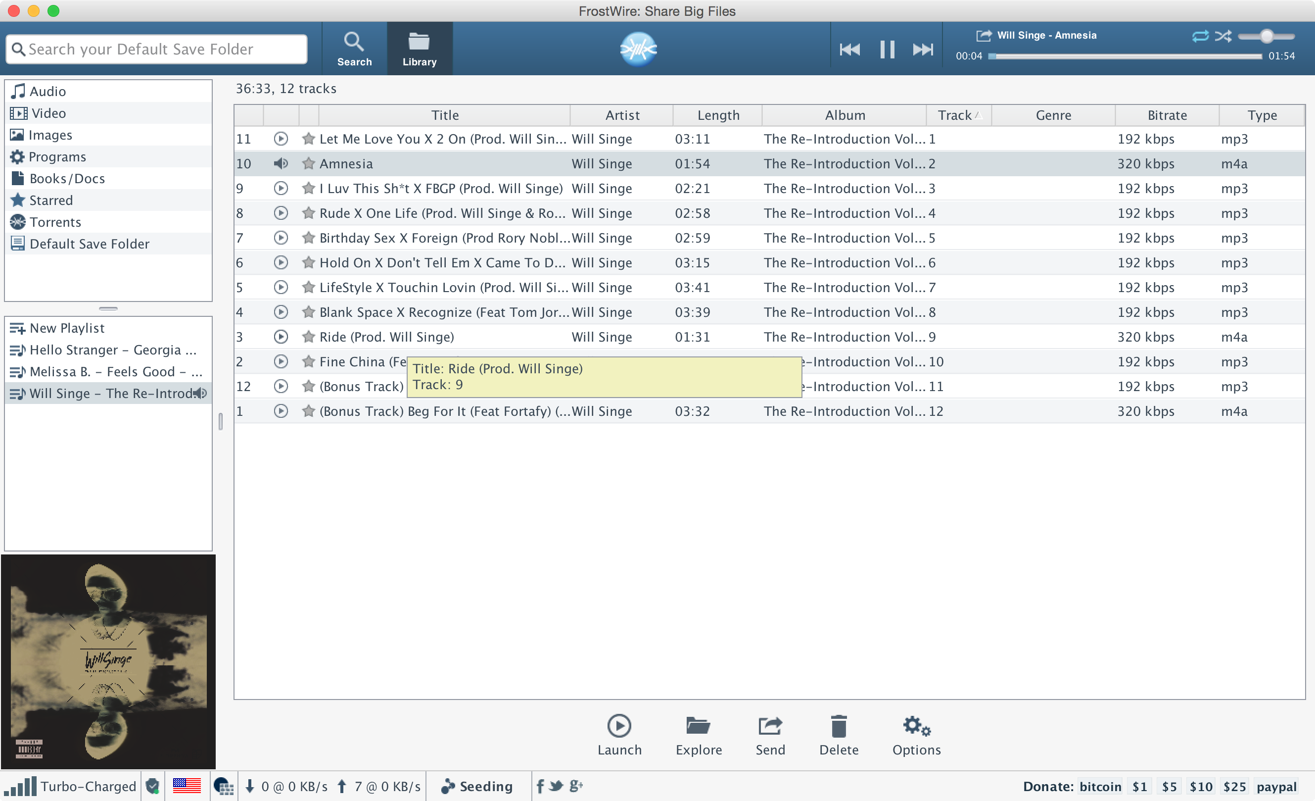 frostwire free music downloader