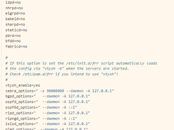 FRRouting Screenshot 1