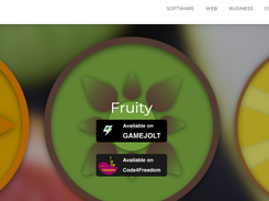 Fruity Web Browser Screenshot 1