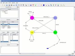Screenshot of FSMDesgigner while editing a FSM