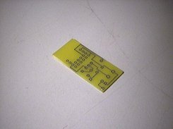 Empty plate before drilling