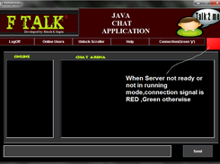 Blinking Red signal,it indicates either server is not ready or it is turned off or error in detecting proxy address