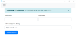 FTP Client page