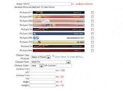 Screenshot Of the Homepage Of the Script
