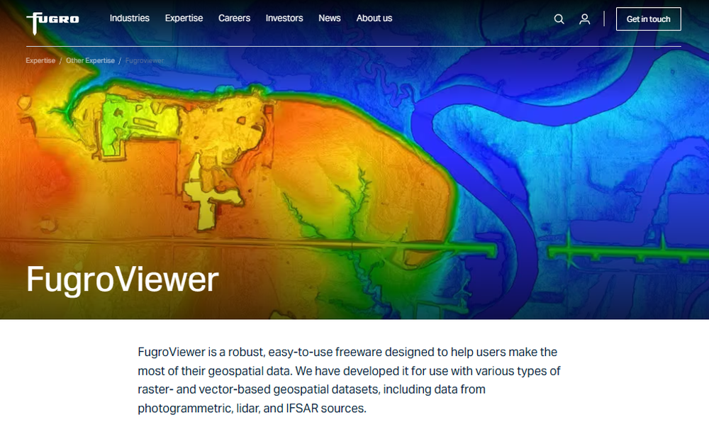 FugroViewer Screenshot 1