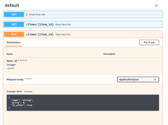 Full Stack FastAPI Couchbase Screenshot 1