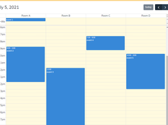 FullCalendar Screenshot 1