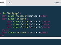 fullPage.js sample 1