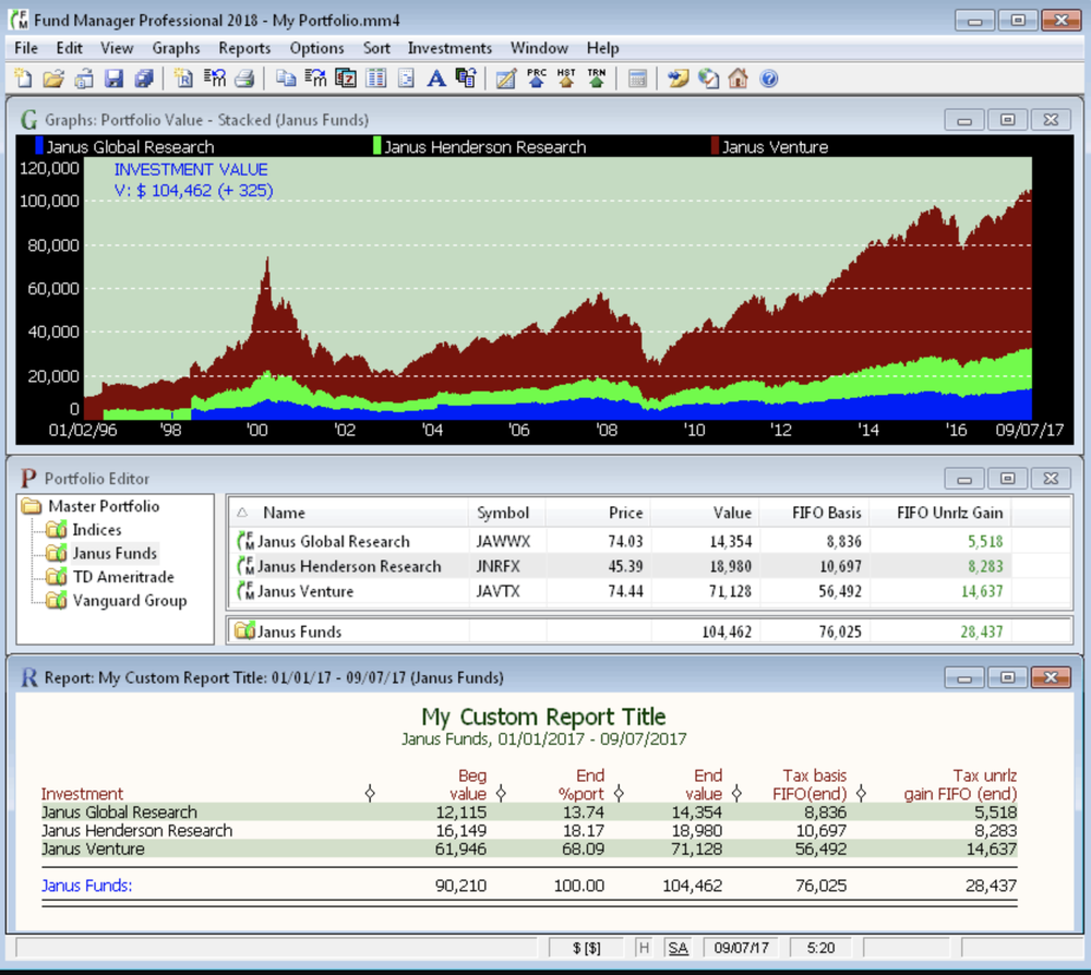 Fund Manager Screenshot 1