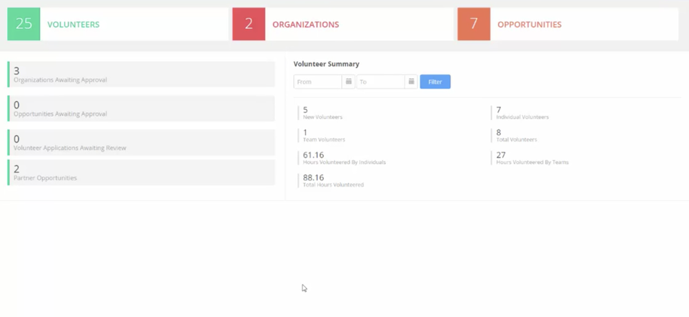 VolunteerEasy Screenshot 1