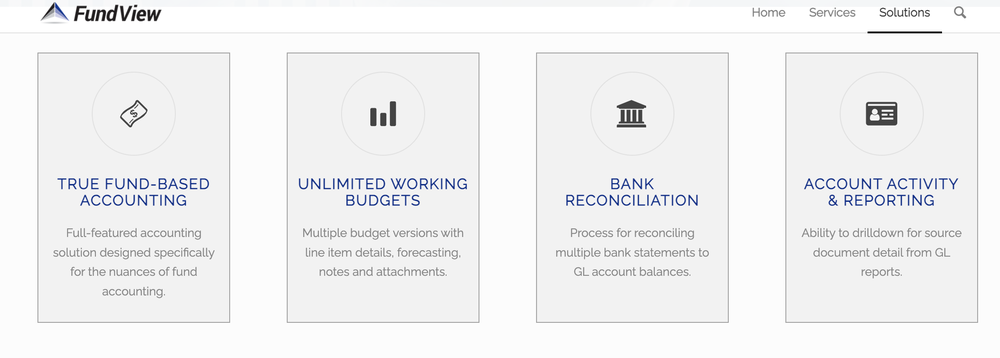 FundView General Ledger Screenshot 1