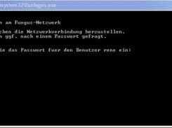 Asking for Password (in german)