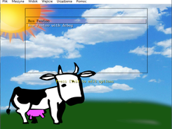 Shows syslinux menu