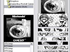 Funtoshop - The Game Boy Camera's Photoshop! game, boy, gb, gbc, gbcam, gameboy, camera, 8bits, 2bits, pixels, black, white, photoshop, photo, editor, madcatz, link, serial, port
