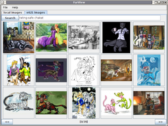 Screenshot of main window