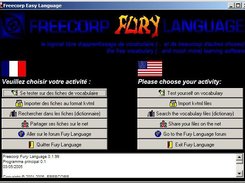 FuryLanguage - Main window - Fentre principale