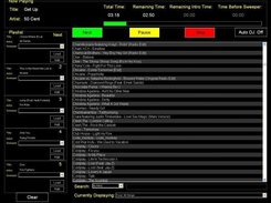 The Main Playout Screen for Fusc